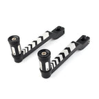 Black Heel & Toe Shift Lever + Shifter Pegs for Harley FLHT FLTR (2000–2023)