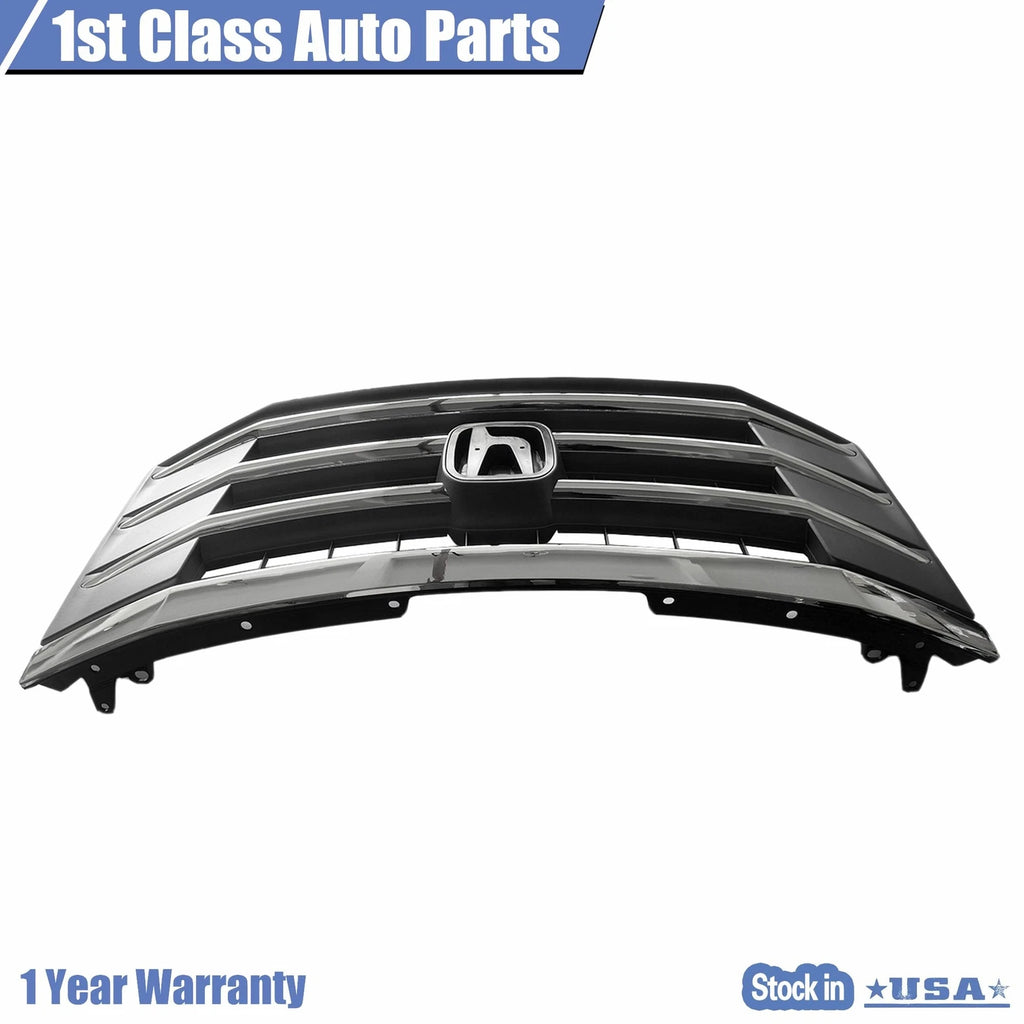 Chrome Mesh Grille for Honda Crosstour (2010-2012)