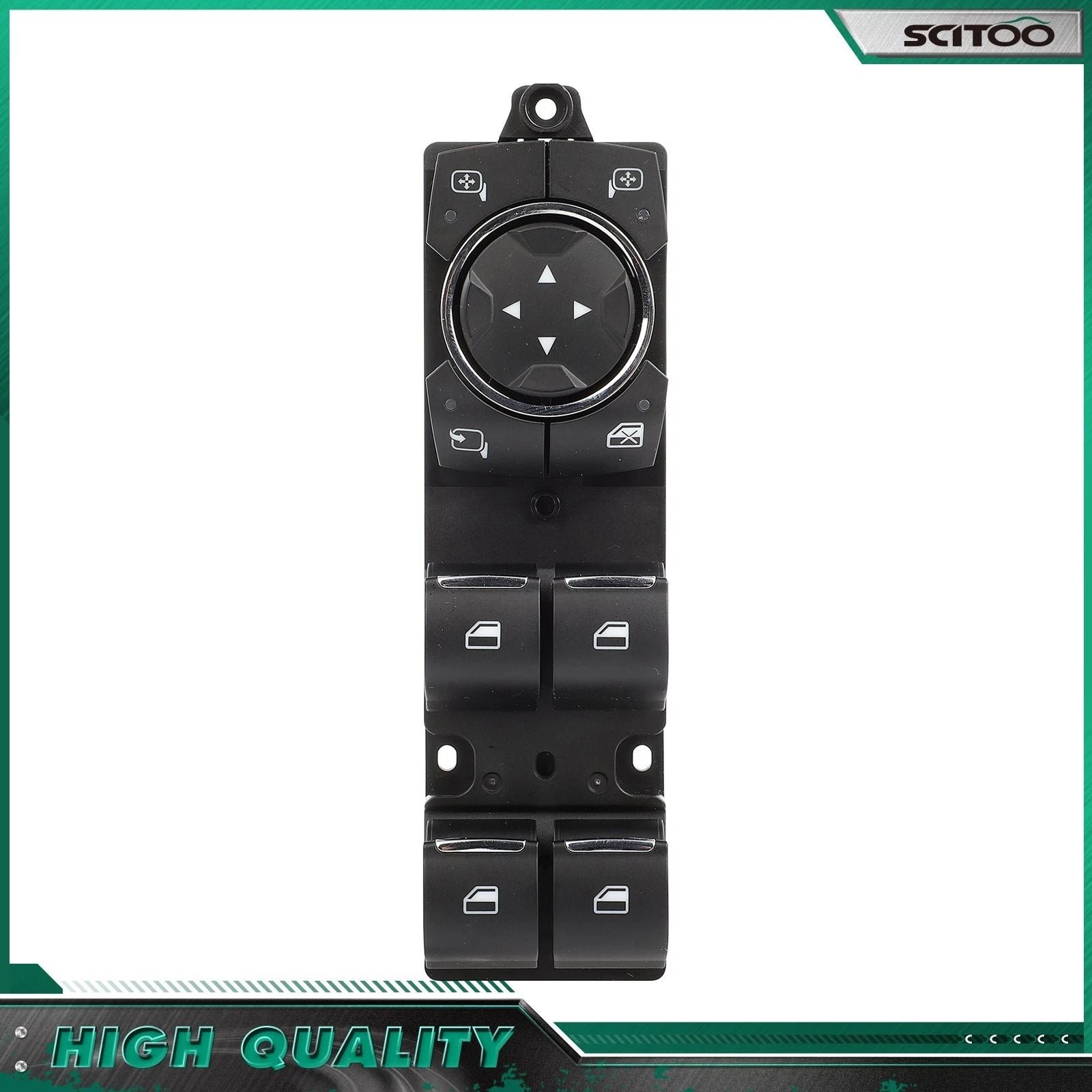 Front Driver Power Window Switch for Ford Expedition (2018–2021), Fusion (2014–2020)