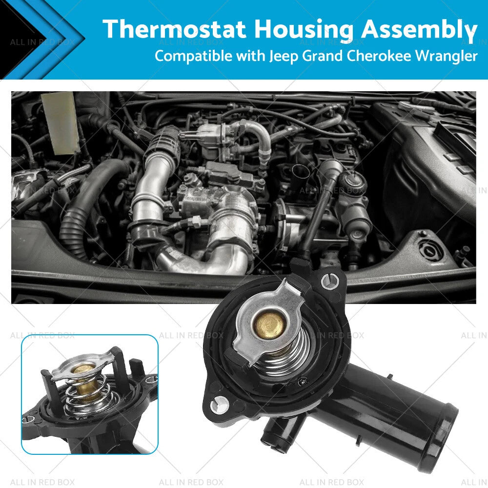Thermostat Housing DT206L 05184651AF for Jeep Grand Cherokee Wrangler