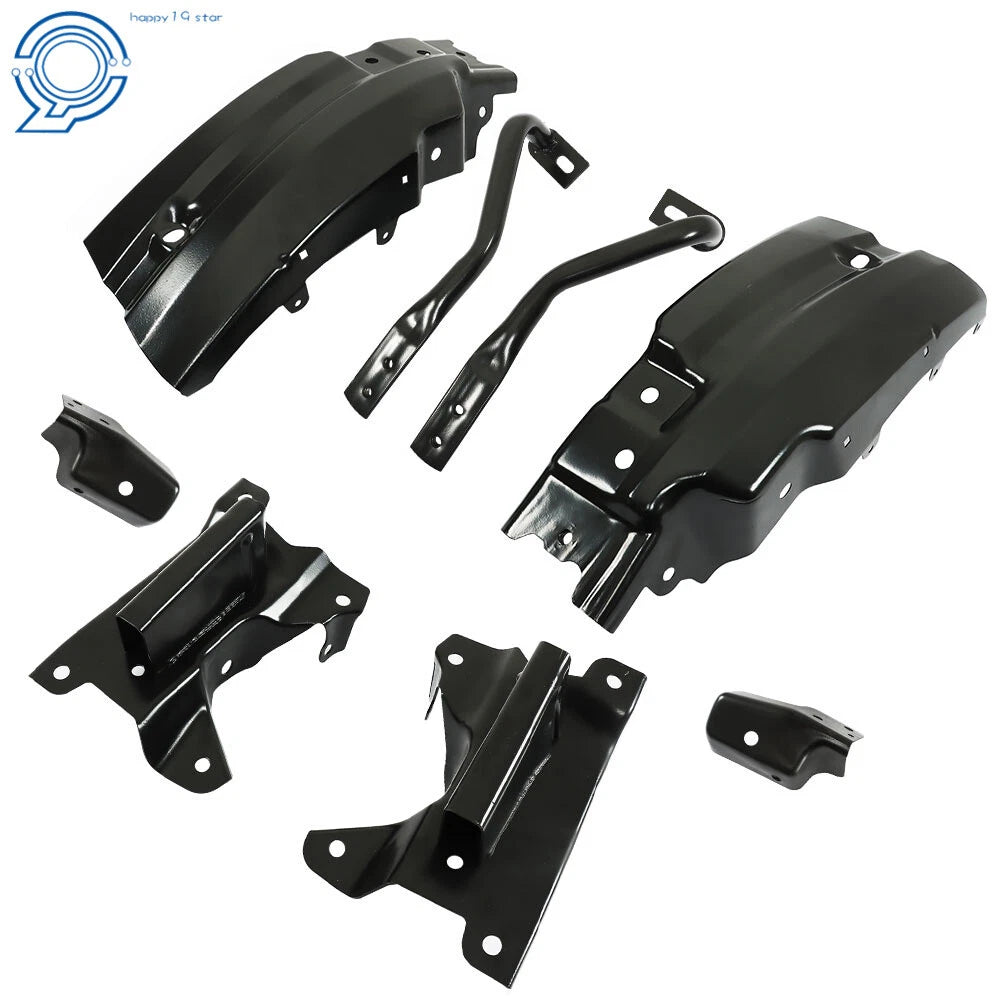 Front Bumper Brace Brackets for Chevy Silverado 1500 (2007-2013)