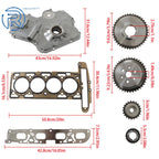 Timing Chain Kit Oil Pump Head Gasket for Chevrolet Malibu Equinox (2004–2012)