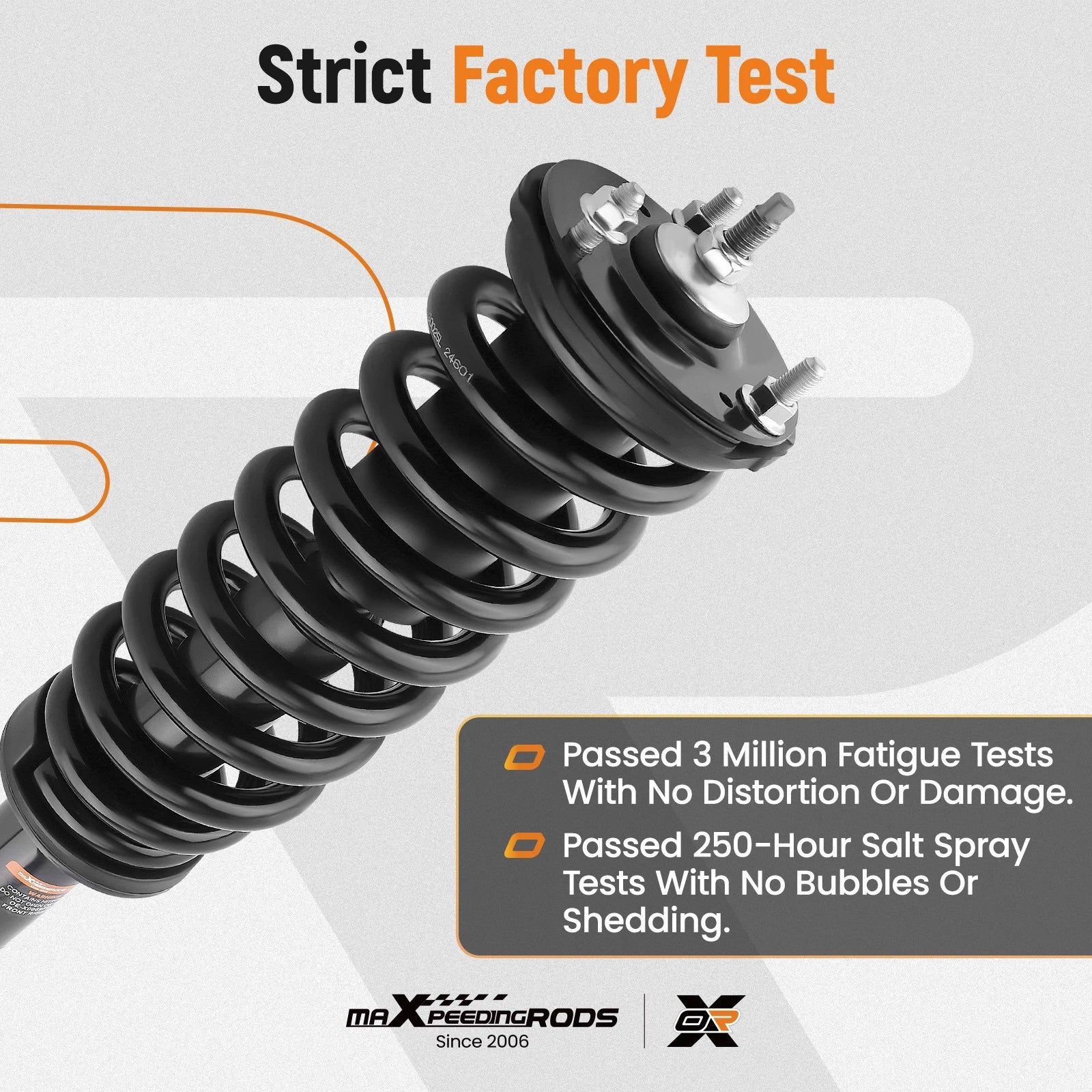 Front Shocks Struts Coil Spring for Toyota Sequoia (2001-2007)