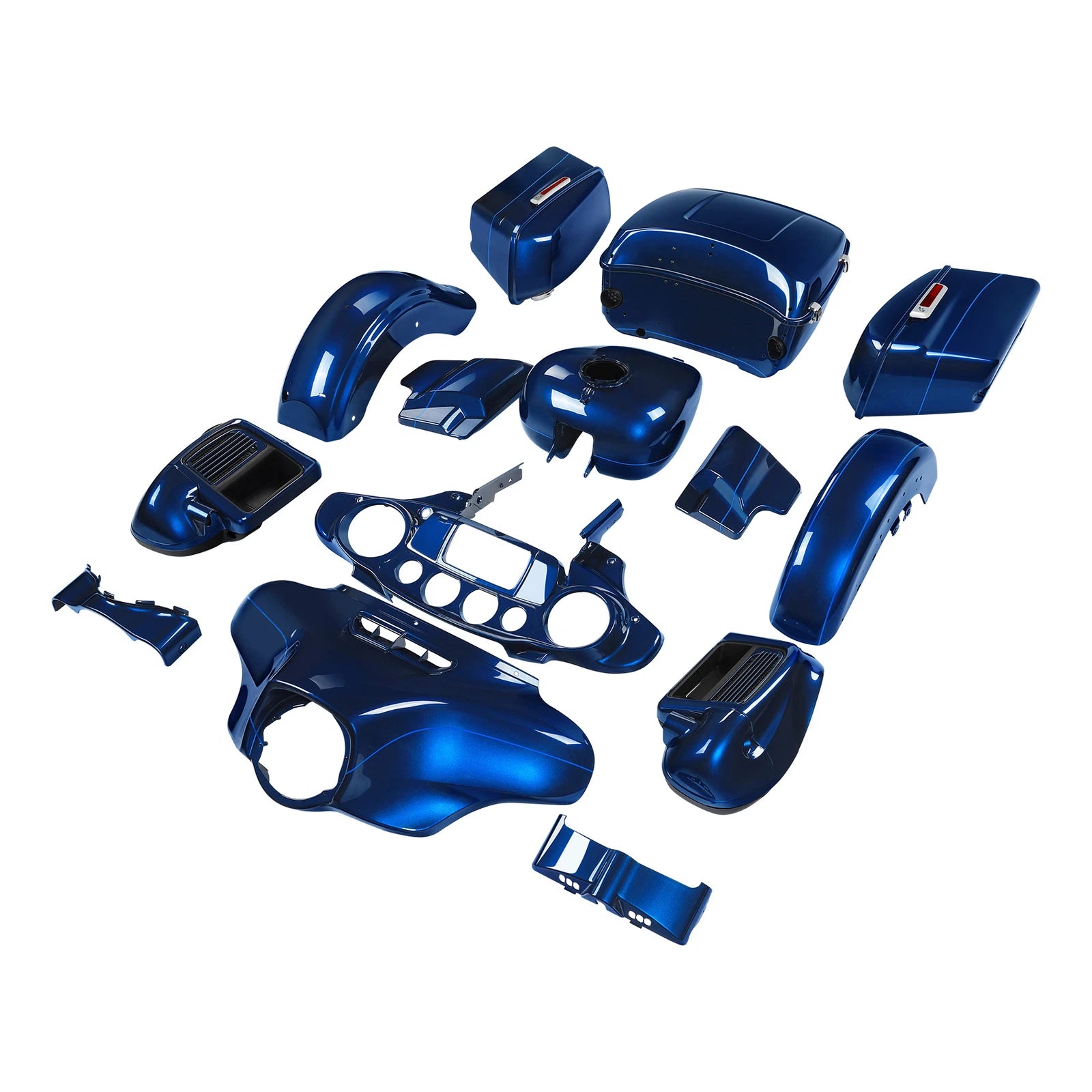 Fairings Bodywork Kit for Harley Electra Glide (2014–2024) Superior Blue