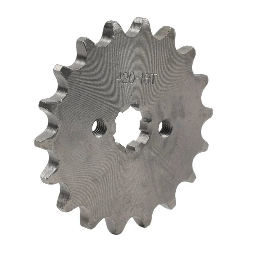 1x 17mm 18T Front Sprocket for 50cc 70cc 90cc 110cc 125cc 140cc ATV Dirt Bike