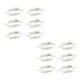 Set of 12 Fuel Filters for Jeep CJ5 CJ6 DJ5 DJ6, Subaru DL GL, Triumph TR4 TR7