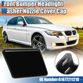 Right Side Front Bumper Washer Nozzle Cover for BMW 3 Series E90 (2007–2013) Gloss Black