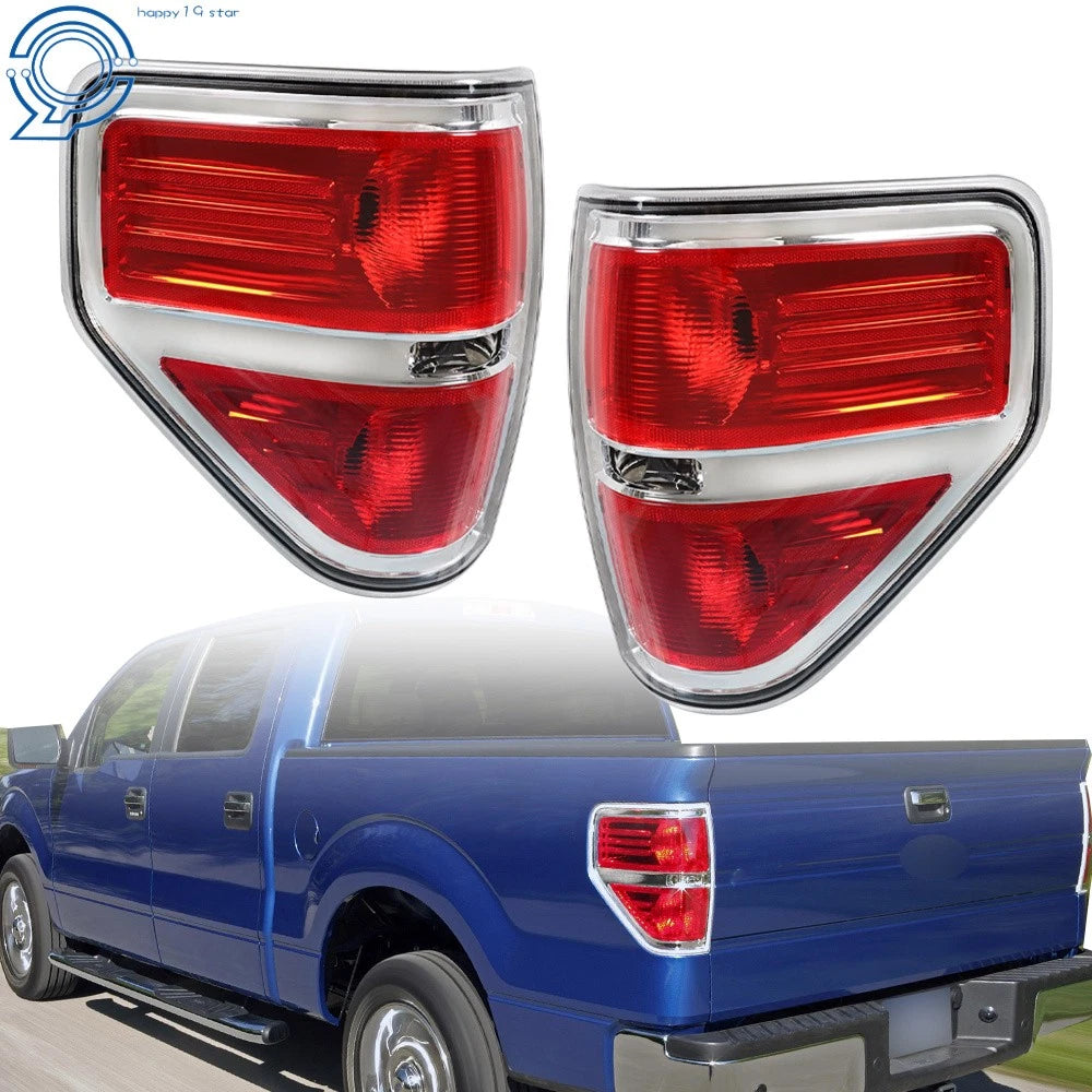 Set of 2 Tail Lights for Ford F150 (2009–2014)