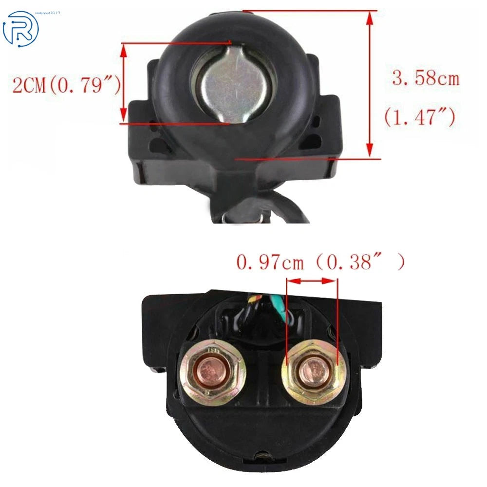 Starter Solenoid Relay for Honda TRX 300 Fourtrax (1988-2000)