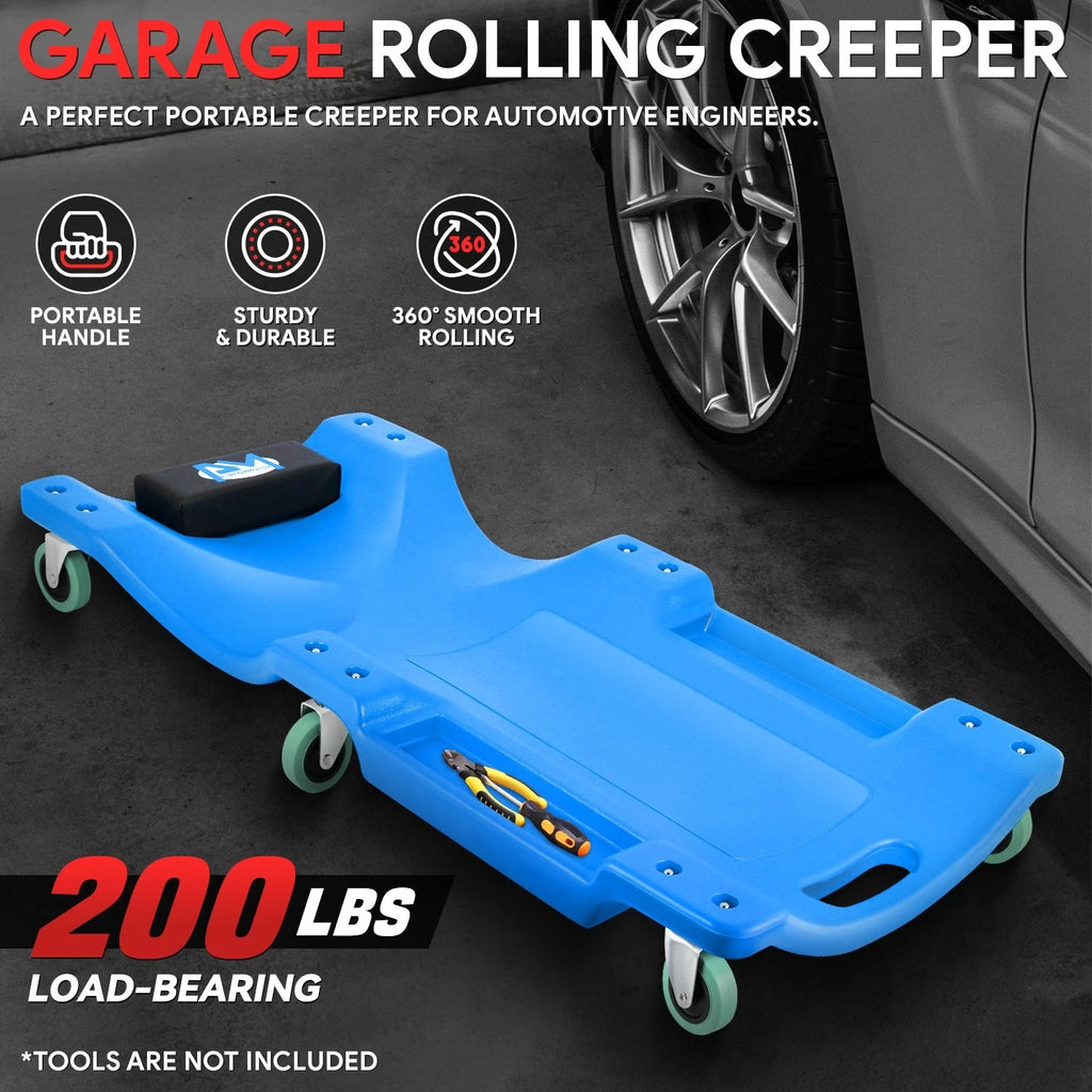 40" Mechanic Creeper for Automotive (200Lbs Load)