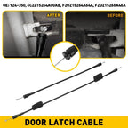 Rear Right Side Cargo Door Latch Cable & Rod for Ford E150 E250 E350 (1992–2014)