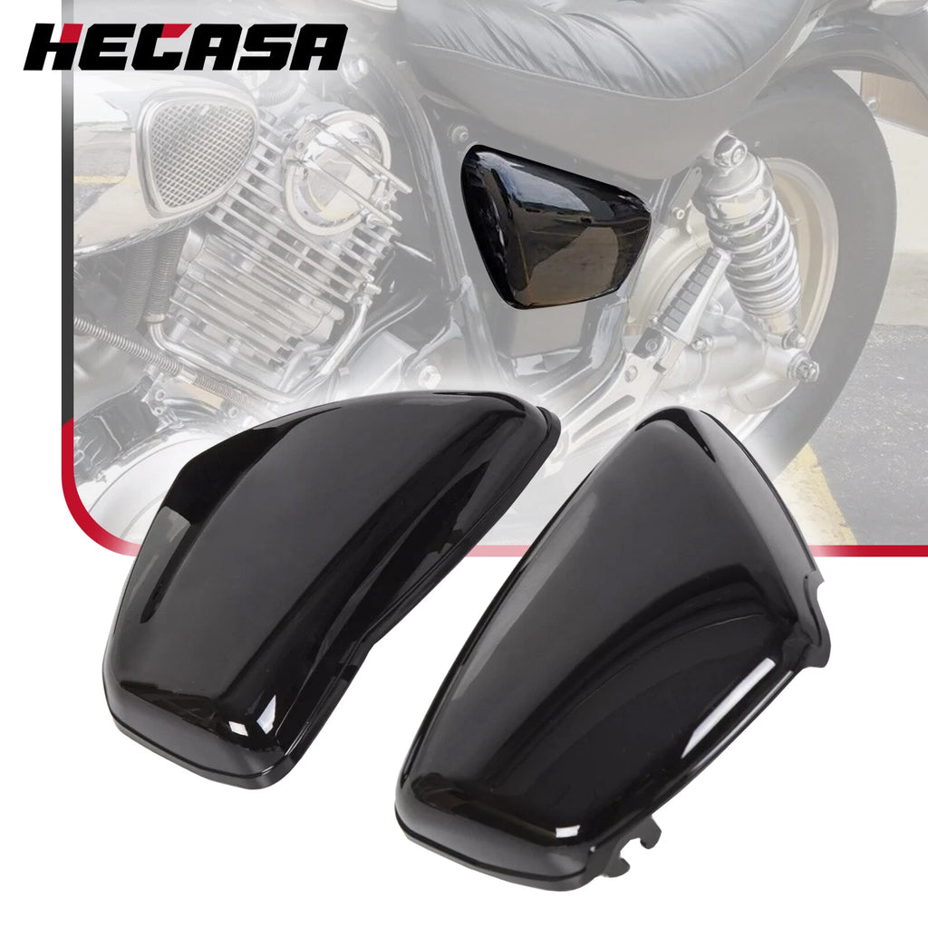 Side Panel Battery Cover for Yamaha XV700 750 1000 1100 Virago (1984–up)