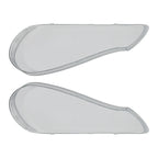 Front Headlamp Lens Cover Pair for Porsche Cayenne 957 (2007–2010)