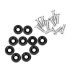 Billet Aluminum Fender Bumper Washer Engine Bay Bolt Kits for Universal (10-Pack)