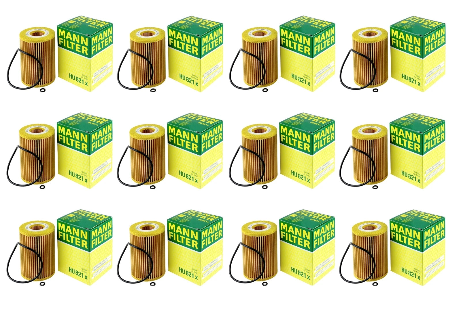Set of 12 Oil Filter Kits for Mercedes Dodge Sprinter Jeep Grand Cherokee