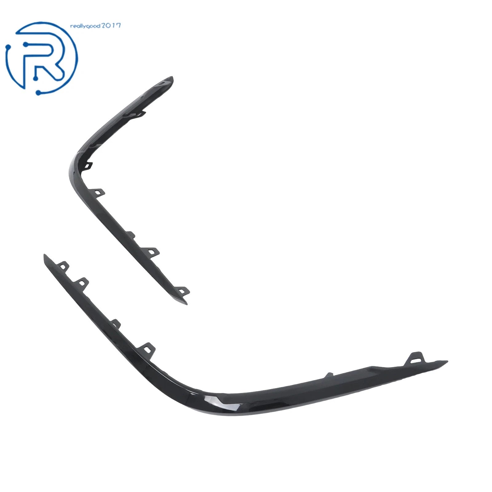 Gloss Black Bumper Face Bar Molding for Cadillac Escalade ESV (2021-2023)