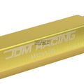 20x Open End M12x1.5 90mm Tall Gold Aluminum Lug Nuts + Adapter