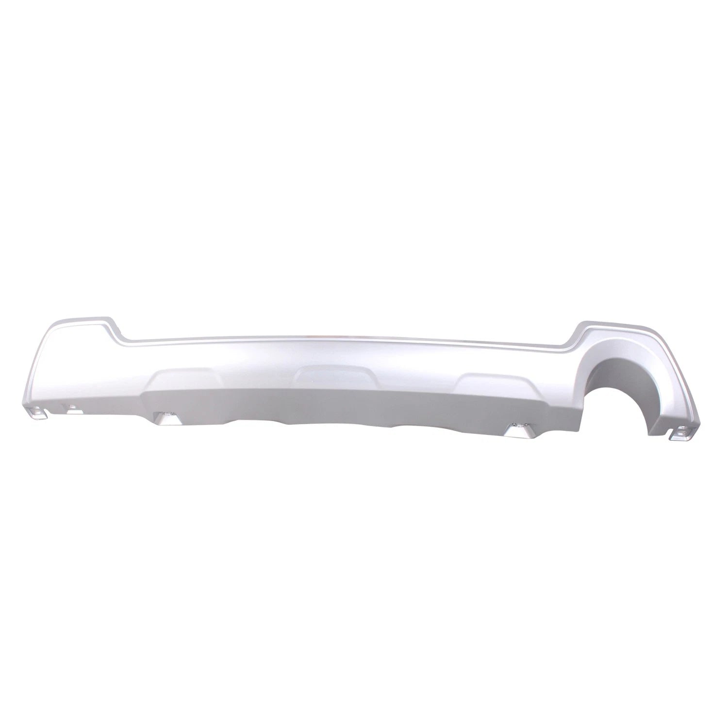 Replacement Rear Lower Valance Panel Silver Painted for Toyota Hilux (2005–2015)