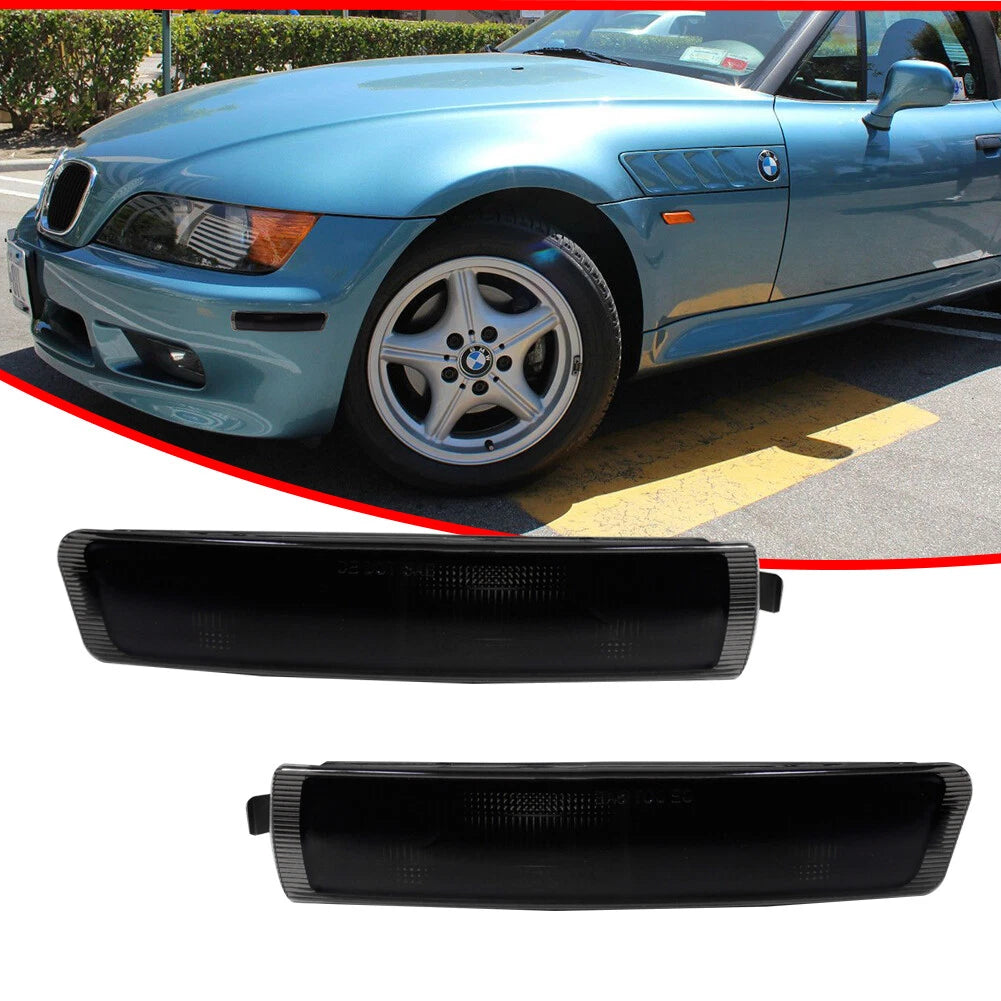 Smoke Lens Side Marker Lights for BMW Z3 M Coupe Roadster (1996–2002)