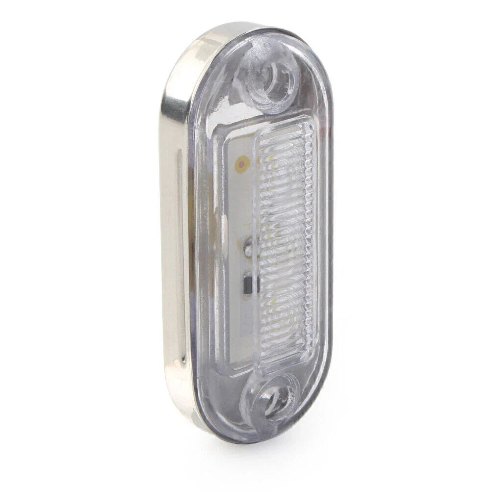 3 x 12V SMD LED Signal Light Lamp White Indicator for Truck Trailer RV Boat