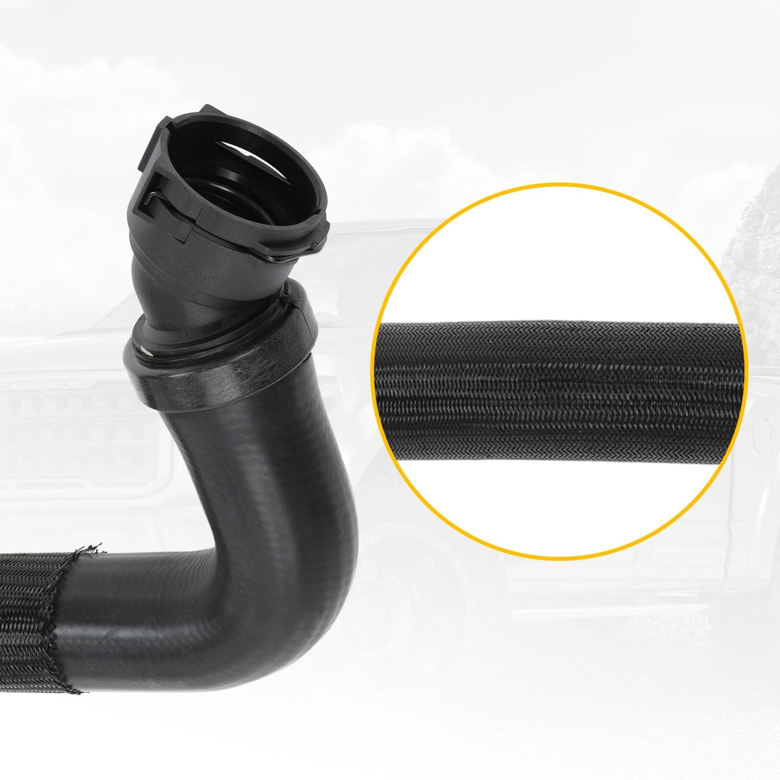 3Pcs Upper Lower Radiator Coolant Hose Assembly for Ford F150 (2011–2020)