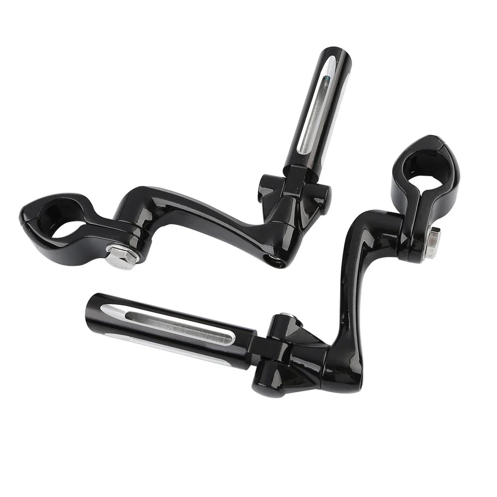 1.25" Highway Bar Male Mount Footpegs for Harley Touring Road Glide (2009-2023)