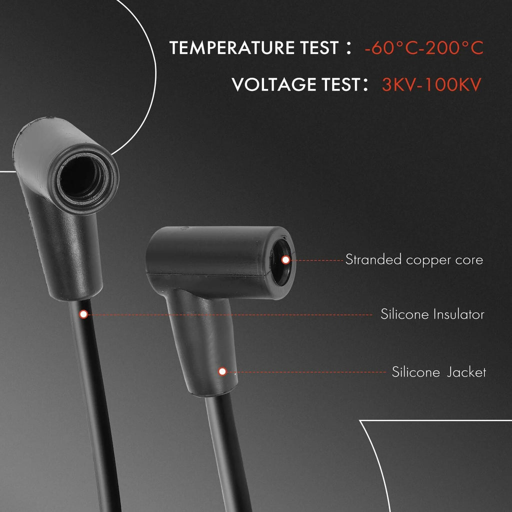 6x Spark Plug Wire Set for GMC C15 C1500 C25 C2500 C35 C3500 Jimmy (1973–1995)