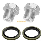 2X Oil Drain Plug Gasket for Suzuki GSXR GSXS 750 1000 Hayabusa Bandit Boulevard