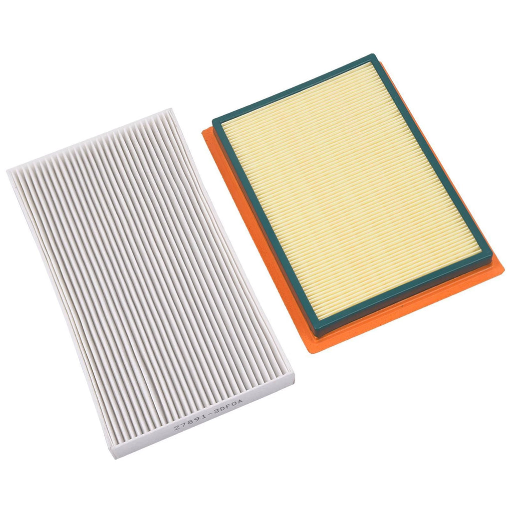 Engine & Cabin Air Filter Combo Set for Nissan Juke, Sentra (2011-2019)