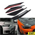 Set of 2 Carbon Fiber Bumper Canards for