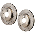 Front Brake Disc Rotors for BMW Z4 E86, 330Ci, 330xi, 330i (2003–2008)