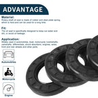 Set of 5 Oil Seal Rotary Shaft Seal NBR Rubber 40x70x10mm