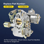 34 PICT-3 Carburetor for VW Beetle Thing (1971–1979)