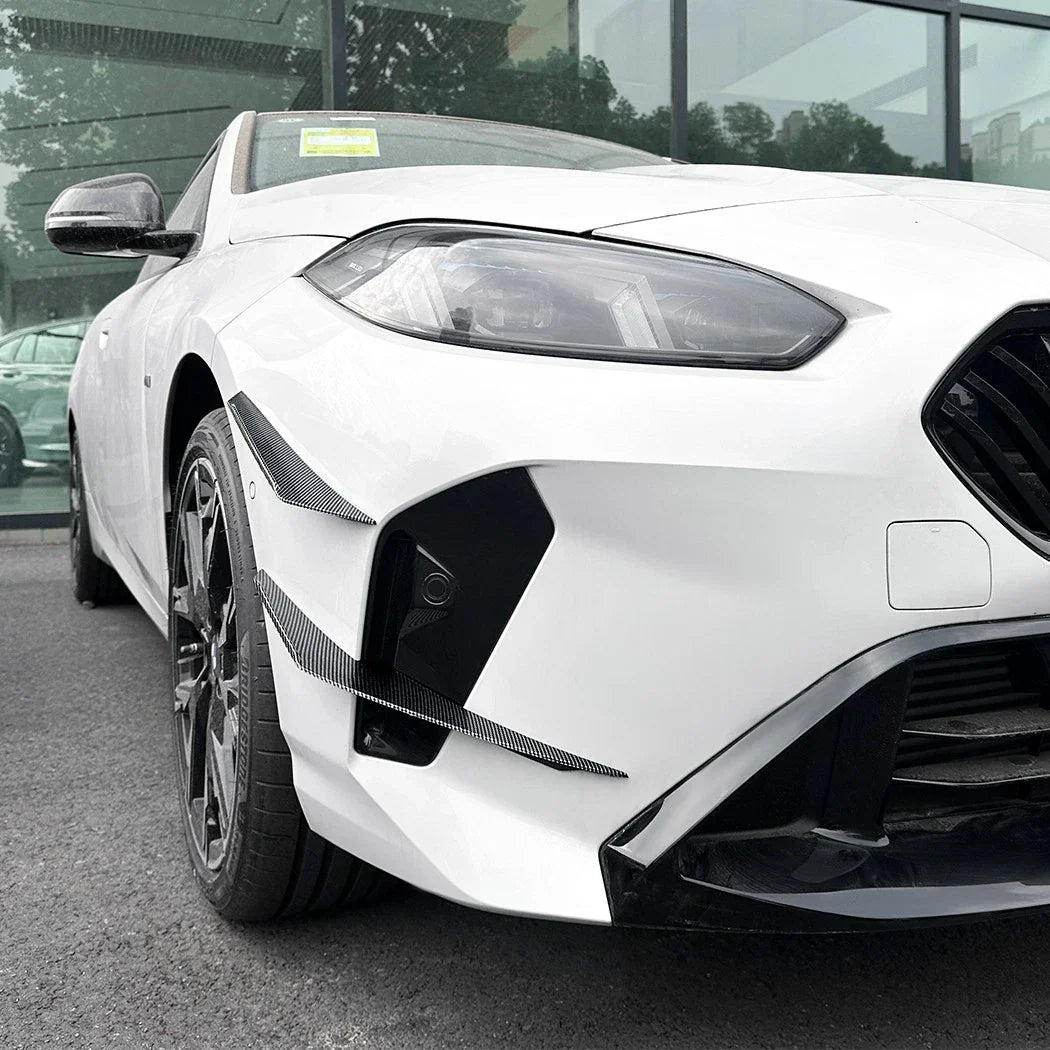 4X Front Bumper Trim Side Fin Canards Splitter for BMW 1/2-Series F70 F74