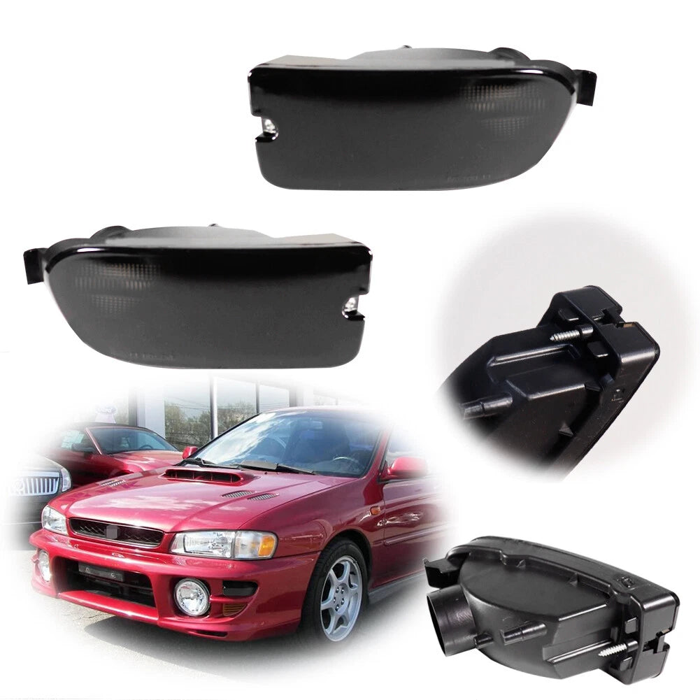 Smoked Front Corner Turn Signal Light Housings for Subaru Impreza (1999–2001)