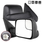 Set of 2 Power Heated Fold-up Towing Mirrors for Dodge RAM 1500 2500 3500 (2002–2009)
