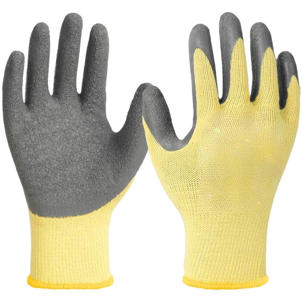 Insulating Gloves for Construction (400V) - Rubber, Elastic Cuff, Breathable