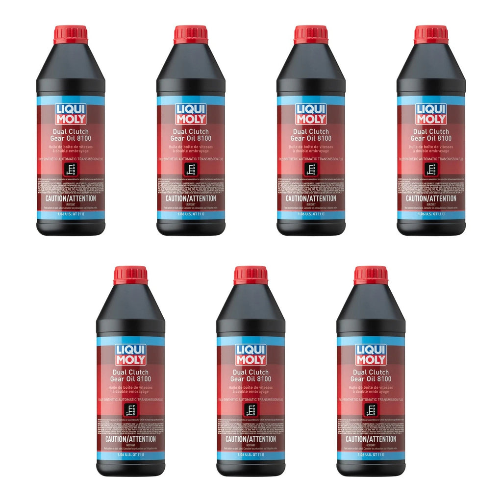 Set of 7 Liqui Moly 8100 Dual Clutch Automatic Transmission Fluid (7L)