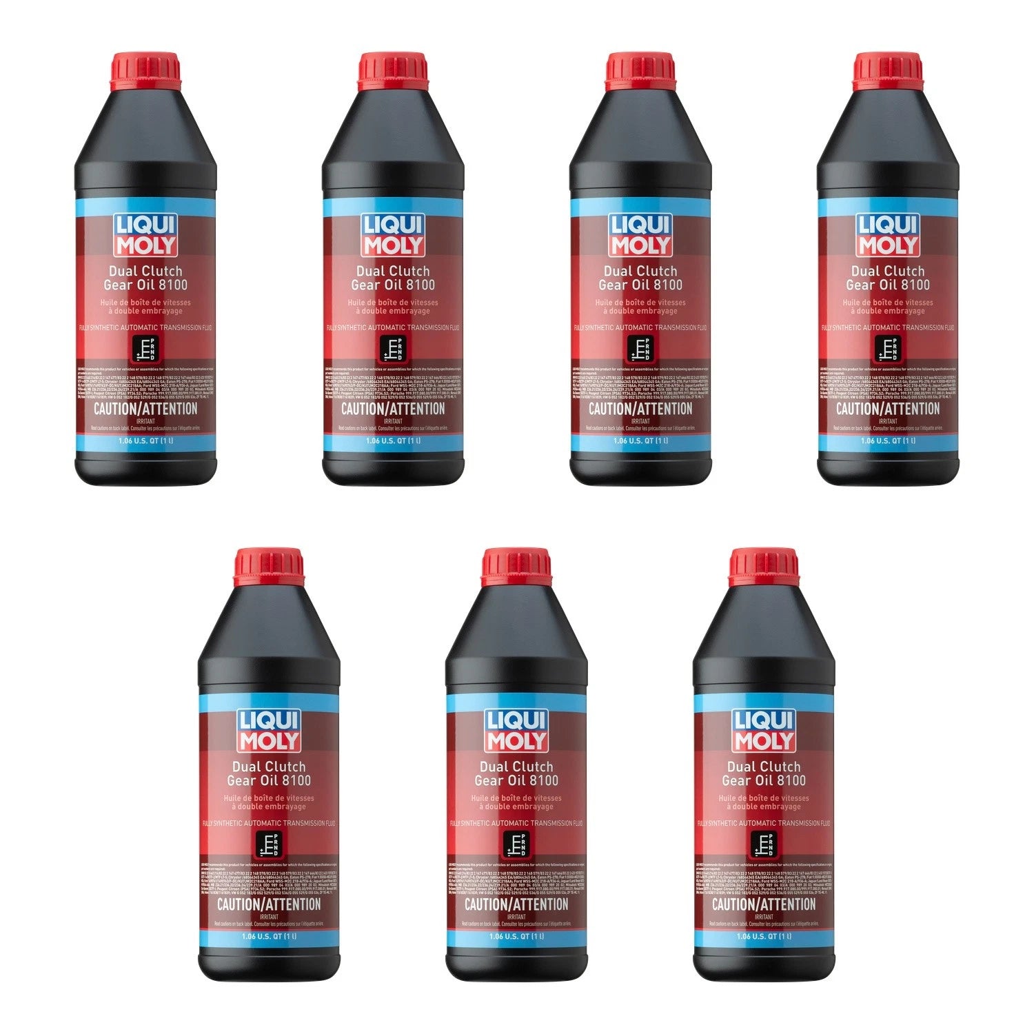 Set of 7 Liqui Moly 8100 Dual Clutch Automatic Transmission Fluid (7L)