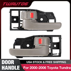 Front Door Handle Inside Left Right for 2000–2006 Toyota Tundra