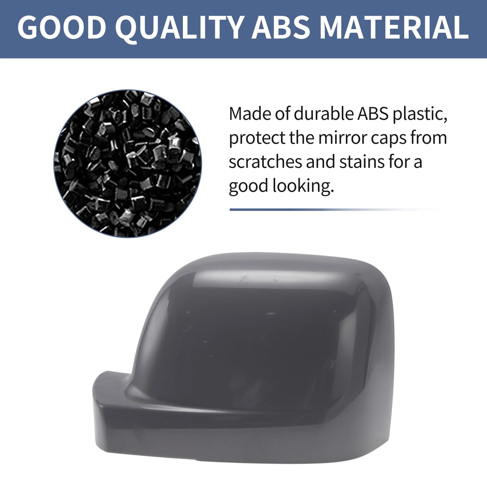 Left Passenger Side Mirror Cover Cap for Fiat Talento (2016–2020)