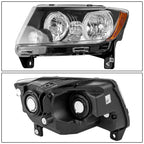 Pair Headlights for Jeep Grand Cherokee (2011-2013)