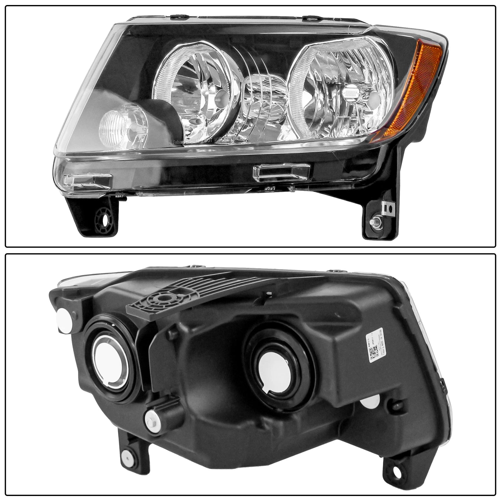 Pair Headlights for Jeep Grand Cherokee (2011-2013)