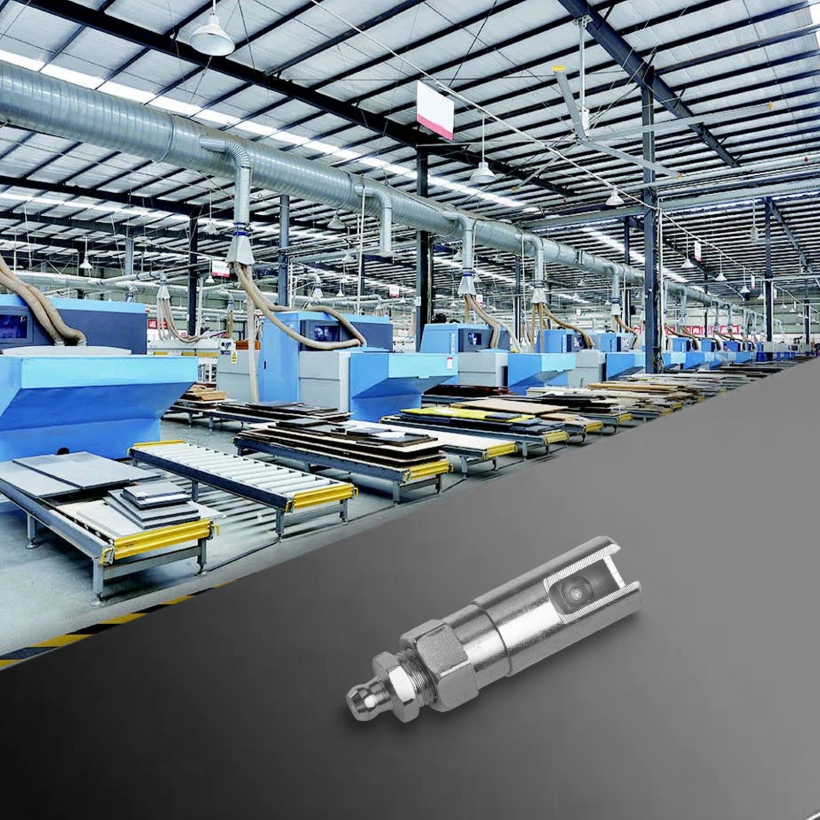 90 Degree Grease Coupler with NPT Threads for Universal Applications (N/A)