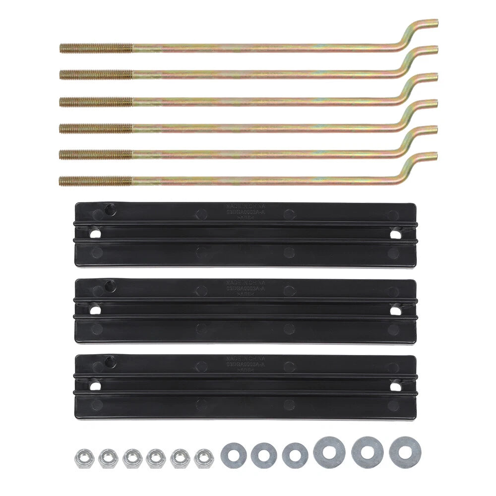 Battery Hold Down Plate & Rods Kit for Club Car DS Golf Cart (1981–2013)