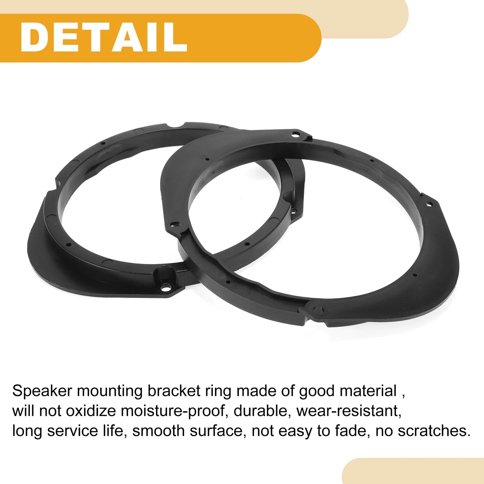 2X Speaker Spacer Ring Tweeter Adapter for Mazda 8 (2011–2015)
