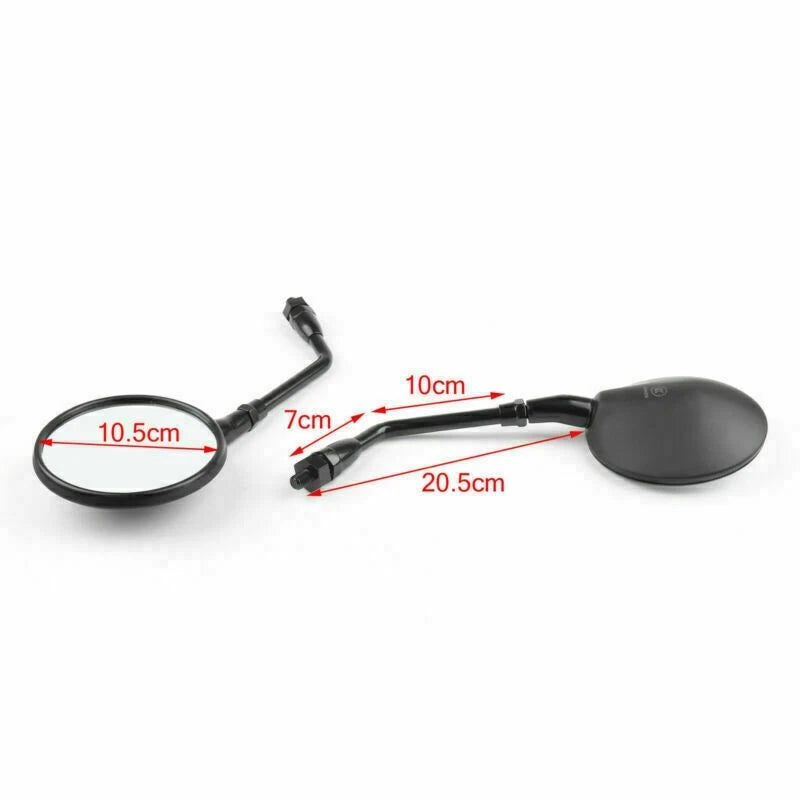 1 Pair Rearview Side Mirrors for Honda CB400SS VT750 CBF500 (2004–2005)
