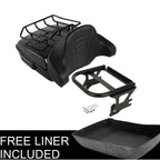 Chopped Trunk Rack Pad for Harley Touring Street Glide (1997–2008)