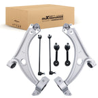 Front Lower Control Arms w/ Ball Joint Sway Bar End Link for VW Passat CC 06-17