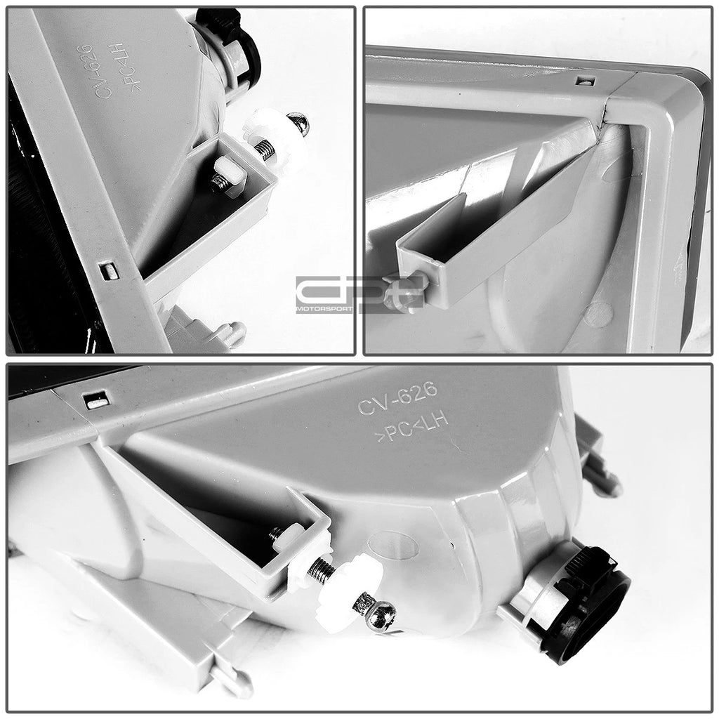 Smoked Lens Fog Lights with Switch for Silverado Tahoe Suburban (2007–2015)